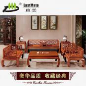 红木家具 曲尺沙发 厂家直销可定制 明清仿古家具 红木沙发